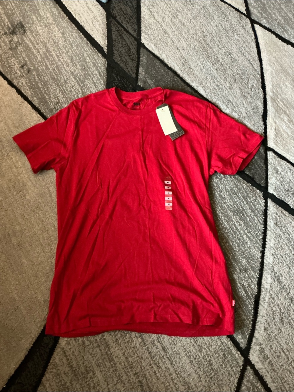 Size Medium - Levi & Strauss Levi’s Red Cotton Short Sleeve Tee Shirt